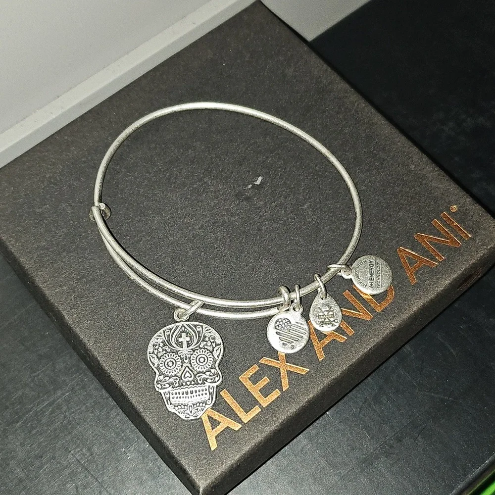 Alex and Ani Calavera Bracelet - Picture 2 of 7